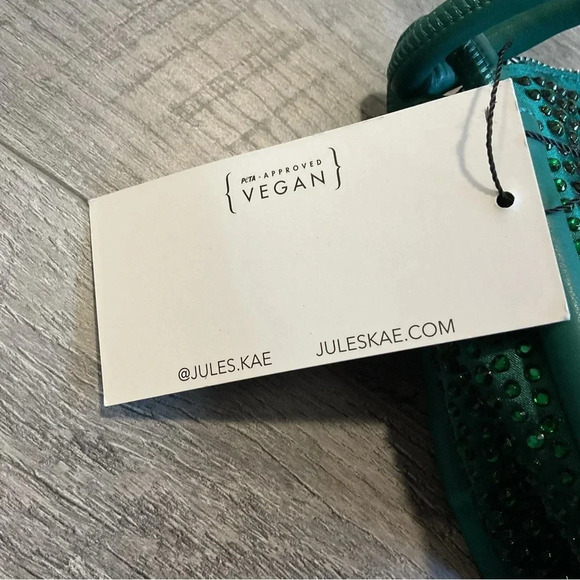 Jules Kae Becca Emerald Crystal Shoulder Bag - Picture 6 of 6